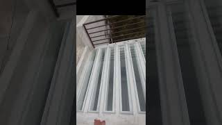 Glass roof design  ots glass  roof glass  skylight roof  roof glass work  Tuffen glass fitting [upl. by Gabie]