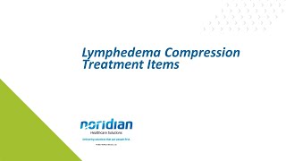 Lymphedema Compression Treatment Items [upl. by Lehcim]