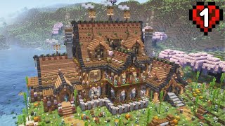 The Perfect House For Hardcore Minecraft 1 [upl. by Denzil]