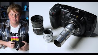 CMount lenses on the Blackmagic Pocket 4K [upl. by Sarene]