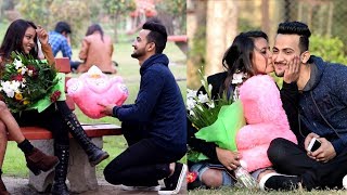 Proposing Girls For Valentine  by Vinay Thakur [upl. by Eillit482]