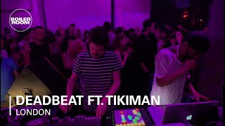 Deadbeat ft Tikiman Boiler Room Live Set [upl. by Ynnattirb]