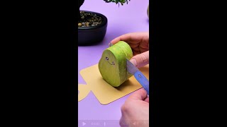 Preparare lavocado PIÙ BELLO dalla carta faidate carta Shorts [upl. by Aynik907]