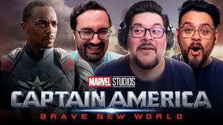 Captain America Brave New World  Teaser Reaction  Marvel Studios [upl. by Ydurt]