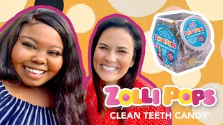 FIRST REVIEW VLOG of Zollipops The Clean Teeth Pops [upl. by Maureen]