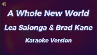 A Whole New World  Lea Salonga amp Brad Kane  Karaoke Version [upl. by Nairim237]