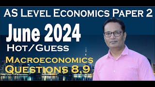 Macro guess question 89 AS Economics paper 2 June 2024 [upl. by Luap]