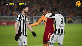 GALATASARAY  JUVENTUS  EFootball2024 [upl. by Eicram]