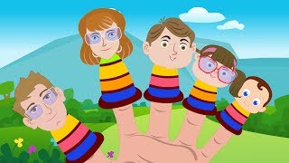 The Finger Family Nursery Rhyme [upl. by Kcinemod]