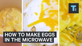 How To Make Eggs In The Microwave [upl. by Adnyl]