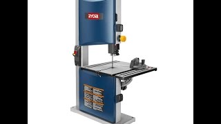 Ryobi BS904 9 Inch Bench Top Band Saw Cutting Aluminum [upl. by Randy846]