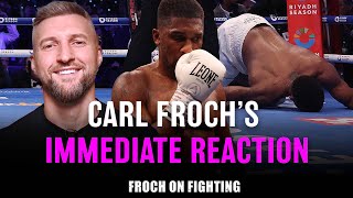 quotAnthony Joshua is FINISHED He got BULLIEDquot Carl Frochs BRUTAL assessment of AJs loss [upl. by Addison]