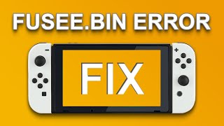 How to Fix FuseeBin Error [upl. by Vonny952]