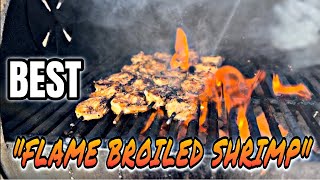 Best FLAME BROILED SHRIMP you will eat “MADE EASY” and a Fish Fry trellbeencookin grilledshrimp [upl. by Diego]