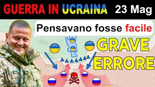 23 Mag BLOCCATI Forze Ucraine FERMANO I RUSSI E CONTRATTACCANO  Guerra in Ucraina [upl. by Elisee]