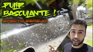 COMO PULIR A EFECTO ESPEJO CROMADO EL BASCULANTE DE TU MOTO👨🏼‍🔧 Honda Hornet 600 [upl. by Ahsiemal152]