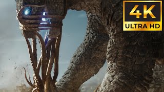 Godzilla Vs Scylla  4K HDR Godzilla X Kong The New Empire [upl. by Aicats75]