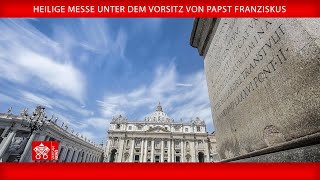 Heilige Messe Papst Franziskus 2 Oktober 2024 [upl. by Enram]