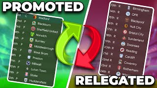 Every Team gets Promoted or Relegated [upl. by Seraphina]