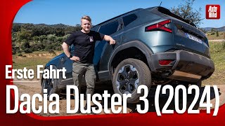 Dacia Duster 3 2024  Wie fährt sich der dritte Dacia Duster  Erster Test mit Jonas Uhlig [upl. by Afatsum617]