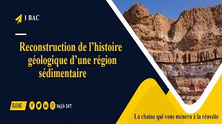 Restitution de l’histoire géologique d’une région sédimentaire Part 2 1Bac [upl. by Anaya]