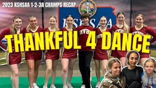 DANCE VLOG  STATE CHAMPS amp THANKFUL THOUGHTS [upl. by Shreve]