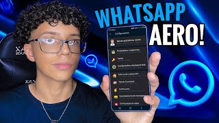 SAIU💙 NOVO WHATSAPP AERO V990 ATUALIZADO 2023 CHEIO DE FUNÇÕES NOVAS WHATSAPP AERO 2023🔥 [upl. by Whorton]