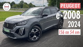 Peugeot e2008 GT 2024 FL 156 KM test PL Pertyn Ględzi [upl. by Ztnahc]