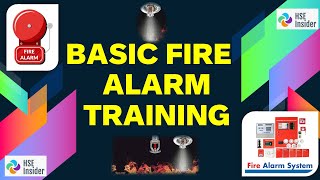 Fire Alarm System Basics  Fire Smoke Detector  Fire and Safety [upl. by Asilrahc]