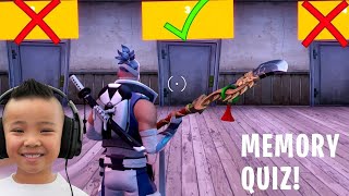 Memory Quiz Fortnite Creative Gameplay With CKN Gaming [upl. by Idaf]