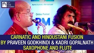 Kadri Gopalnath  Pravin Godkhindi  Raag Abheri  Saxophone Flute Duet  Hindustani Carnatic Music [upl. by Curtis]