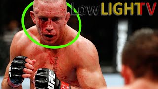 Georges StPierre ALL LOSSES  Rush to DEFEATS [upl. by Akenahs]