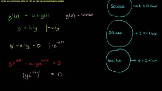 82  Praktisk bruk av differensiallikninger 1  Initialverdi R2 [upl. by Fabi]