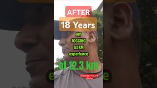 RUN6🏃‍♂️After 18 yrs1st KM EXPERIENCE of 123KM fitness reels shorts youtube FinessFreakcom [upl. by Anil]