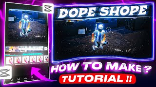 Free Fire Trending Dope Shope Montage Edit TUTORIAL ⚡Capcut Video Editing 📲 [upl. by Sumerlin]