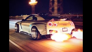 NISSAN GTR R35 Top Big Turbo Sounds [upl. by Ailem76]