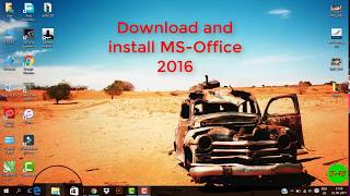 How to Download and install MSoffice 2016 [upl. by Pacorro195]