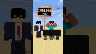 HELP Herobrine To Power Up Break Heavier And Heavier Bedrock friendship shorts trending anime [upl. by Nuawtna]