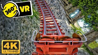 4K 360 VR Backwards Start Coaster Simulator Video for Google Cardboard 360° 3D VR split screen SBS [upl. by Warram460]