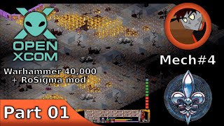 OpenXCom Extended W40k Sisters of Battle  Part 01 [upl. by Novyad]