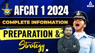 AFCAT 1 2024 Notification  Complete Information  SyllabusExam Pattern Eligibility Strategy [upl. by Erida690]