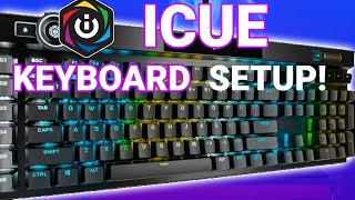 how to setup Corsair keyboard [upl. by Dielle]