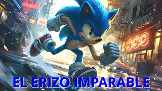 SONIC el Erizo Imparable Canción Sonic the hedgehog Letra [upl. by Hairej]