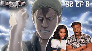 The Betrayal  Attack on Titan 2x6 Reaction quotWarriorquot [upl. by Eseyt]