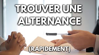 🕑 Comment TROUVER une ALTERNANCE rapidement [upl. by Ulick18]