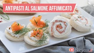 Antipasti al salmone affumicato in 3 versioni [upl. by Kaia258]