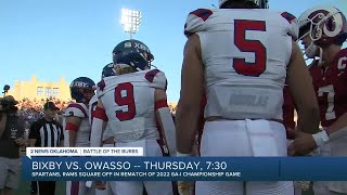 Bixby vs Owasso Battle of the Burbs [upl. by Ltihcox]