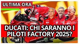 MotoGP  Ducati 56 GP per Scegliere i Piloti Factory 2025 [upl. by Lahcim547]