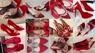 Sabse Alag Zara Hat Ke Red 👠Beautiful😍 Sandals CollectionUnique Zabardast Heel Sandals Collection [upl. by Aleac]