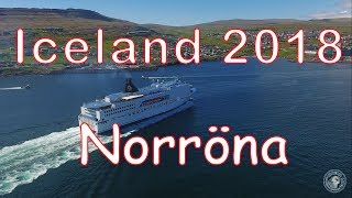 Ferry trip from Denmark to Faroe Islands [upl. by Kalk]